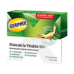 gerimax stimule la vitalité ginseng GGE