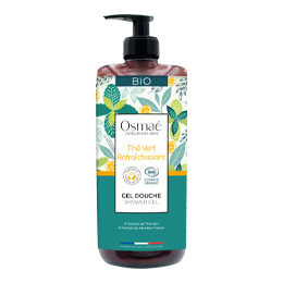 gel douche BIO thé vert rafraîchissant